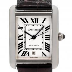 Cartier Tank Solo XL WST0029 Stainless Steel Watch